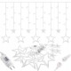 Гірлянда бахрома вулична (зовнішня) Springos 2 м 138 LED CL4011 Cold White