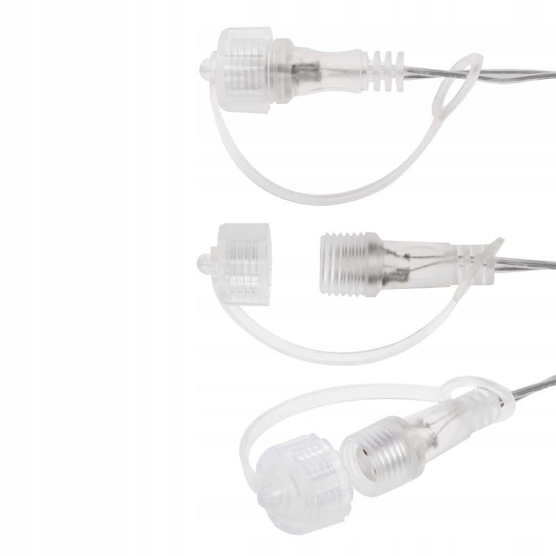 Гірлянда бахрома вулична (зовнішня) Springos 2 м 138 LED CL4012 Warm White