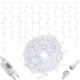 Гірлянда бахрома вулична (зовнішня) Springos 12 м 300 LED CL300 Cold White