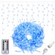 Гірлянда бахрома вулична (зовнішня) Springos 12 м 300 LED Pilot CL306 Blue