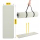 Килимок (мат) спортивний 4FIZJO TPE 180 x 60 x 1 см для йоги та фітнесу Grey/Black (P-5907739311931)