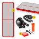 Мат гімнастичний надувний 4FIZJO Air Track Mat 600 x 200 x 20 см White/Red (P-5907739312044)
