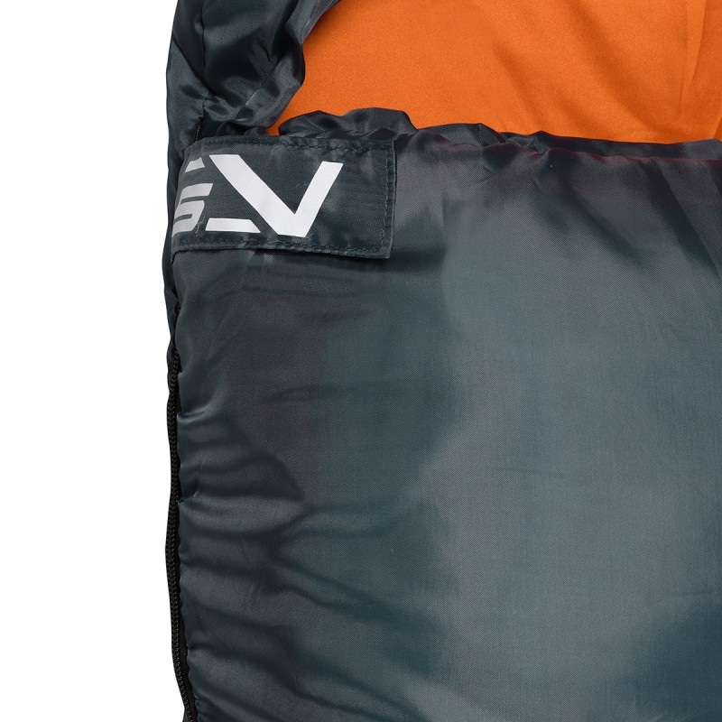 Спальний мішок (спальник) ковдра SportVida SV-CC0065 +2 ...+21°C R Navy Green/Orange