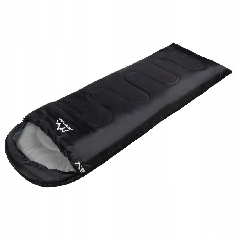 Спальний мішок (спальник) ковдра SportVida SV-CC0062 +2 ...+21°C R Black/Grey
