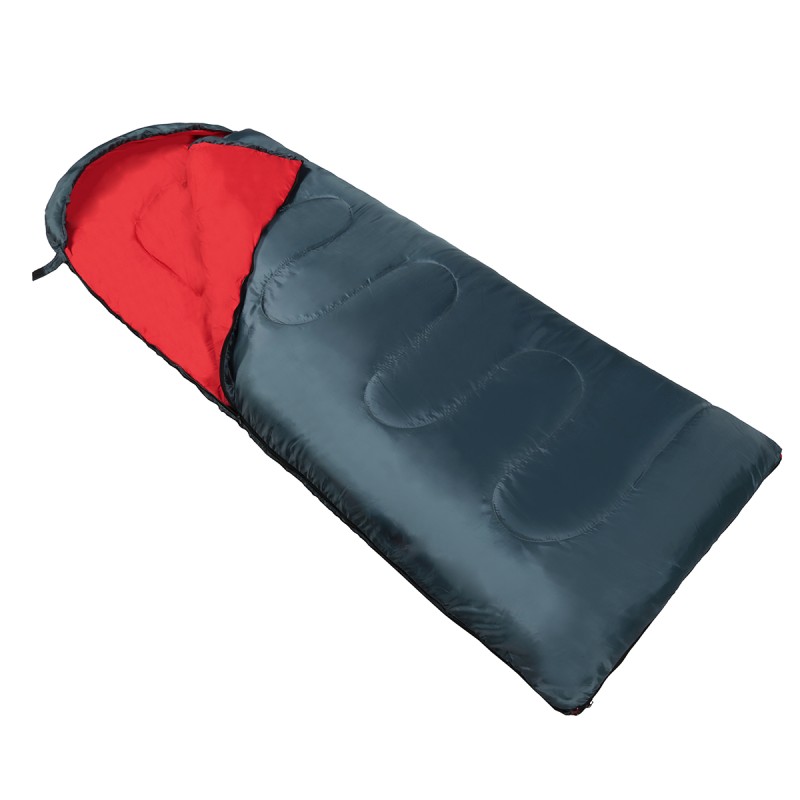Спальний мішок (спальник) ковдра SportVida SV-CC0063 +2 ...+21°C R Navy Green/Red