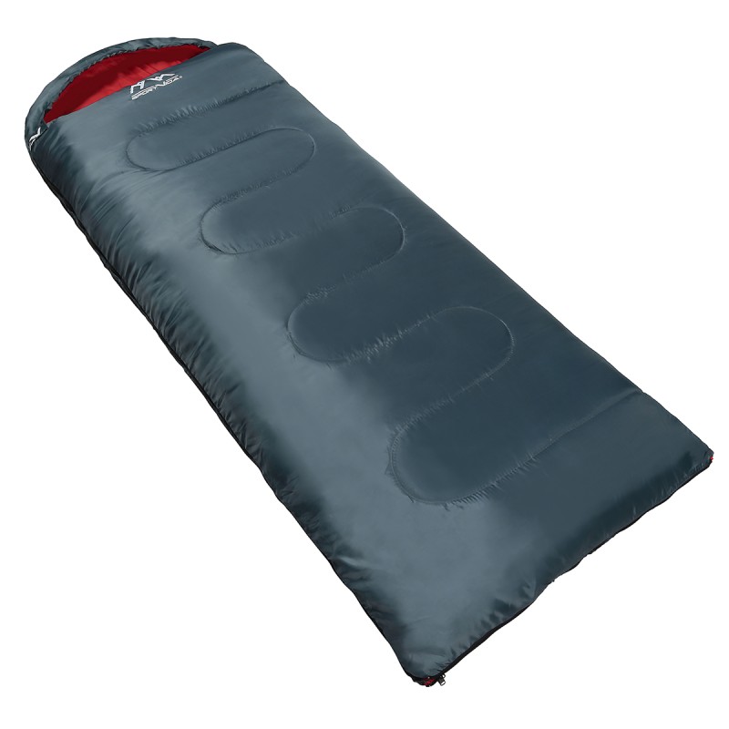 Спальний мішок (спальник) ковдра SportVida SV-CC0063 +2 ...+21°C R Navy Green/Red