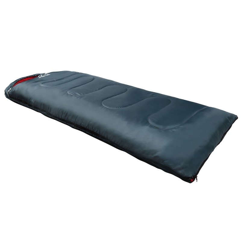 Спальний мішок (спальник) ковдра SportVida SV-CC0063 +2 ...+21°C R Navy Green/Red