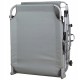 Розкладачка-шезлонг Springos з навісом Springos GC0038 Grey