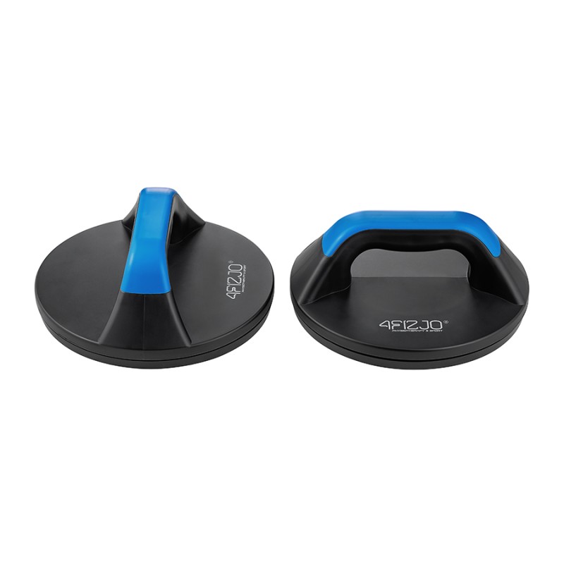 Упори для віджимань поворотні 4FIZJO Push-up Bars Black/Blue (P-5907739312488)