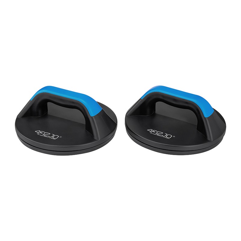 Упори для віджимань поворотні 4FIZJO Push-up Bars Black/Blue (P-5907739312488)