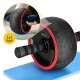 Ролик (гімнастичне колесо) для преса 4FIZJO Ab Wheel XL Black/Red (P-5907739312747)
