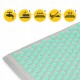 Килимок акупунктурний з подушкою 4FIZJO Eco Mat Аплікатор Кузнєцова Grey/Mint (P-5907739312181)