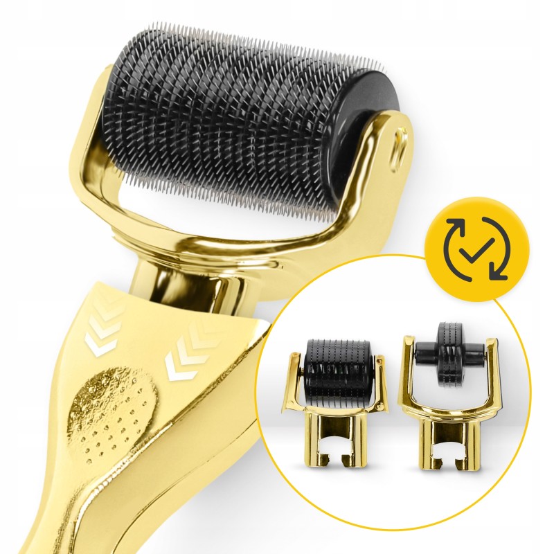 Мезороллер 4FIZJO Derma Roller 3 в 1 (дермароллер) для лиця та тіла (P-5907739312228)