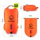 Буй для плавання TSUNAMI надувний 2 в 1 Orange (P-5907739312716)