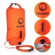 Буй для плавання TSUNAMI надувний 2 в 1 Orange (P-5907739312716)