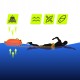 Буй для плавання TSUNAMI надувний 2 в 1 Orange (P-5907739312716)