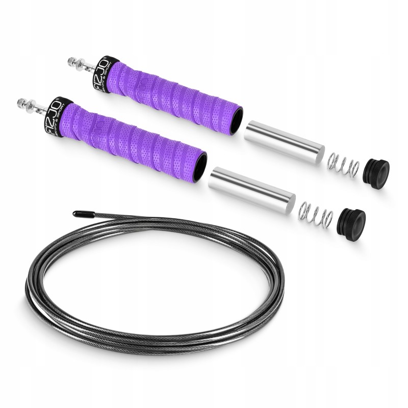Скакалка швидкісна для кросфіту 4FIZJO Speed Rope PRO+ Violet (P-5907739313188)