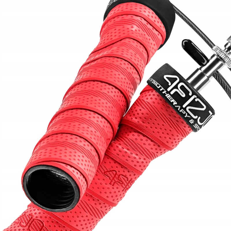 Скакалка швидкісна для кросфіту 4FIZJO Speed Rope PRO+ Red (P-5907739313171)