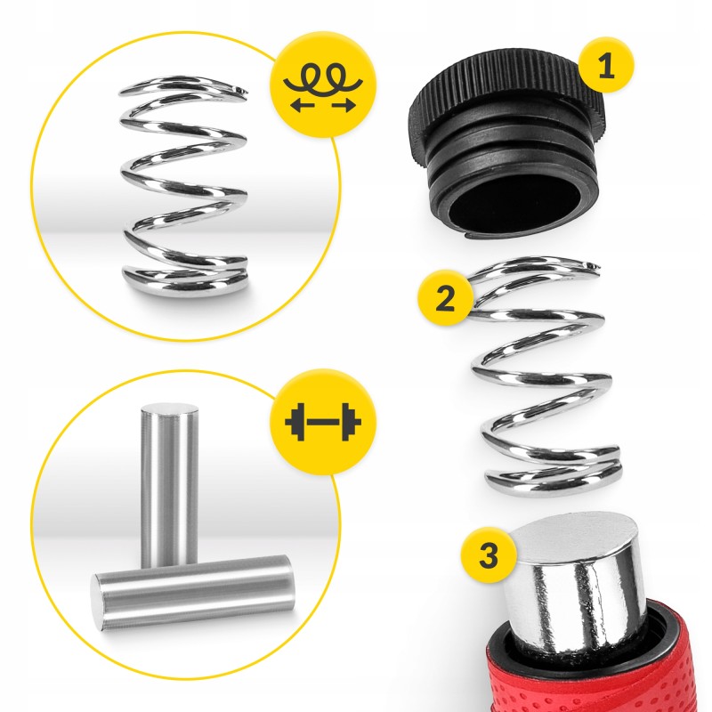 Скакалка швидкісна для кросфіту 4FIZJO Speed Rope PRO+ Red (P-5907739313171)