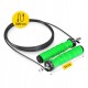 Скакалка швидкісна для кросфіту 4FIZJO Speed Rope PRO+ Green (P-5907739313195)