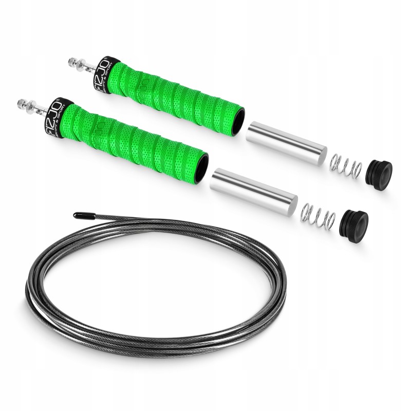 Скакалка швидкісна для кросфіту 4FIZJO Speed Rope PRO+ Green (P-5907739313195)