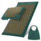 Килимок акупунктурний з подушкою 4FIZJO Eco Mat Аплікатор Кузнєцова Navy Green/Gold (P-5907739312891)
