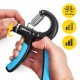 Еспандер кистьовий 4FIZJO 10-40 кг з регульованим навантаженням Black/Blue (P-5907739313331)