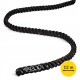 Канат тренувальний 4FIZJO Battle Rope 12 м для кросфіту Black (P-5907739312259)