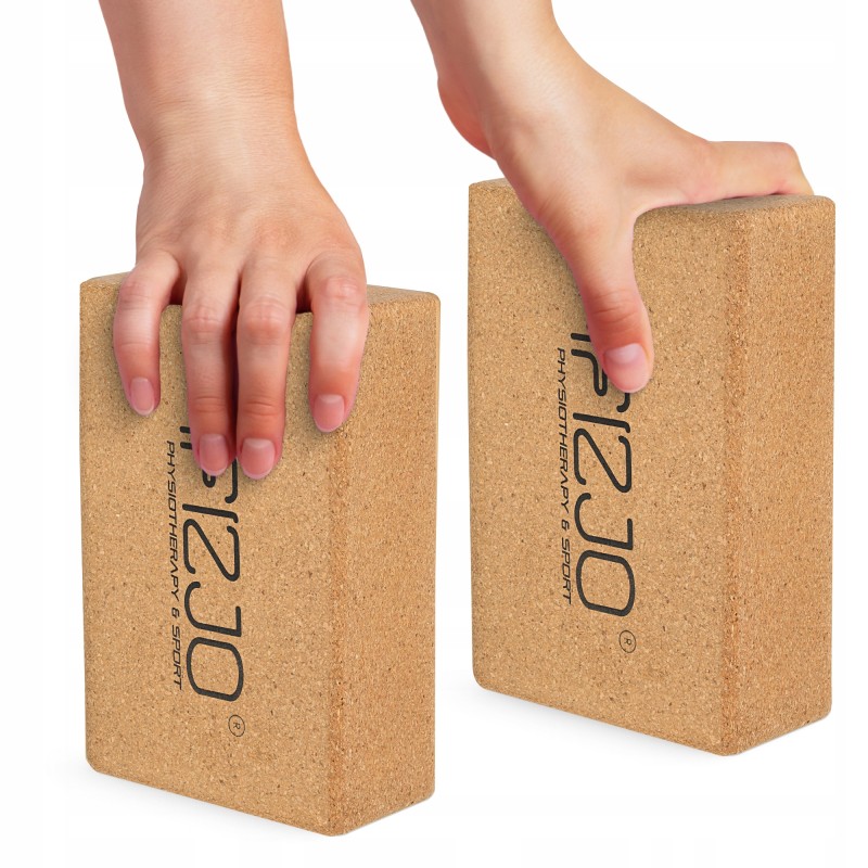 Блок для йоги 4FIZJO 22 x 15 x 7.2 см з пробкового дерева (P-5907739312990)