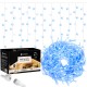 Гірлянда бахрома вулична (зовнішня) Springos 12 м 300 LED + Flash CL0318 Blue
