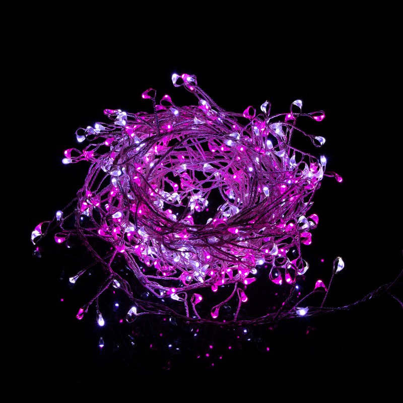Гірлянда Springos 3 м 300 LED CL0091 Cold White/Pink