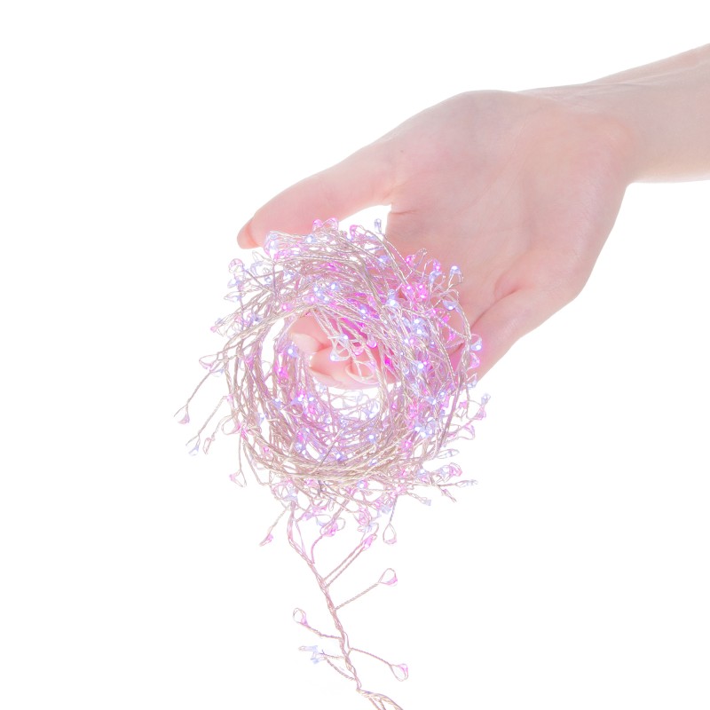 Гірлянда Springos 3 м 300 LED CL0091 Cold White/Pink