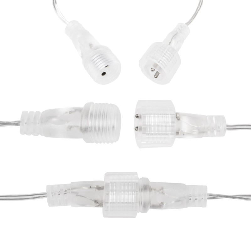 Гірлянда бахрома вулична (зовнішня) Springos 2 м 138 LED CL4013 Warm White