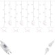 Гірлянда бахрома вулична (зовнішня) Springos 2 м 138 LED CL4013 Warm White