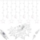 Гірлянда бахрома вулична (зовнішня) Springos 2 м 138 LED CL4013 Warm White