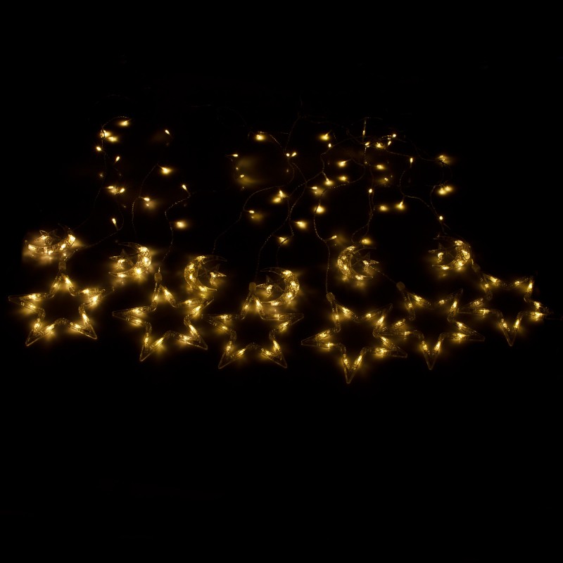 Гірлянда бахрома вулична (зовнішня) Springos 2 м 138 LED CL4013 Warm White