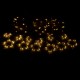 Гірлянда бахрома вулична (зовнішня) Springos 2 м 138 LED CL4013 Warm White