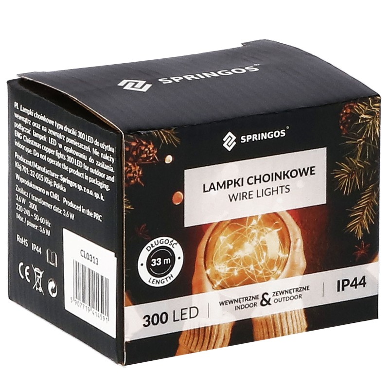 Гірлянда Springos 30 м 300 LED CL0311 Mix