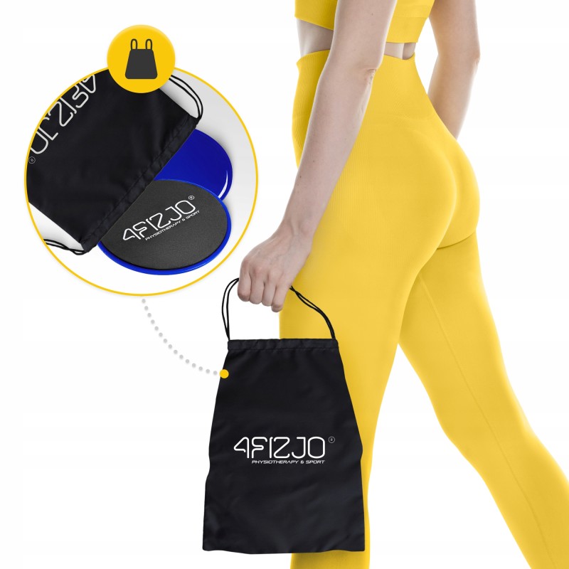 Диски-слайдери для ковзання (глайдингу) 4FIZJO Sliding Disc Blue (P-5907739312273)