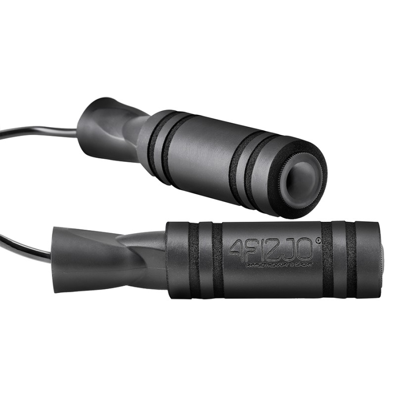 Скакалка з підшипниками 4FIZJO Basic Black (P-5907739312662)