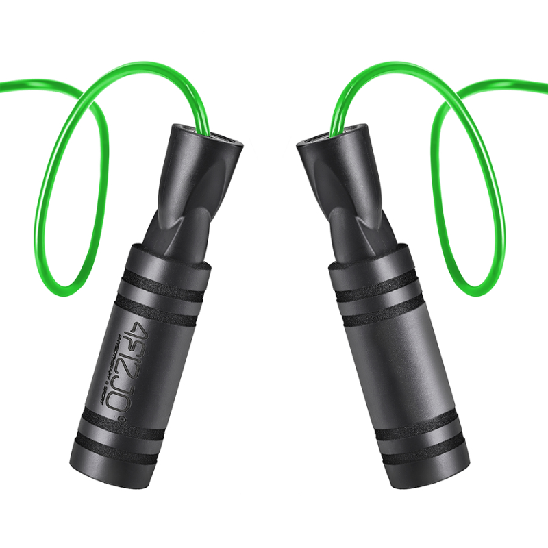 Скакалка з підшипниками 4FIZJO Basic Black/Green (P-5907739313157)