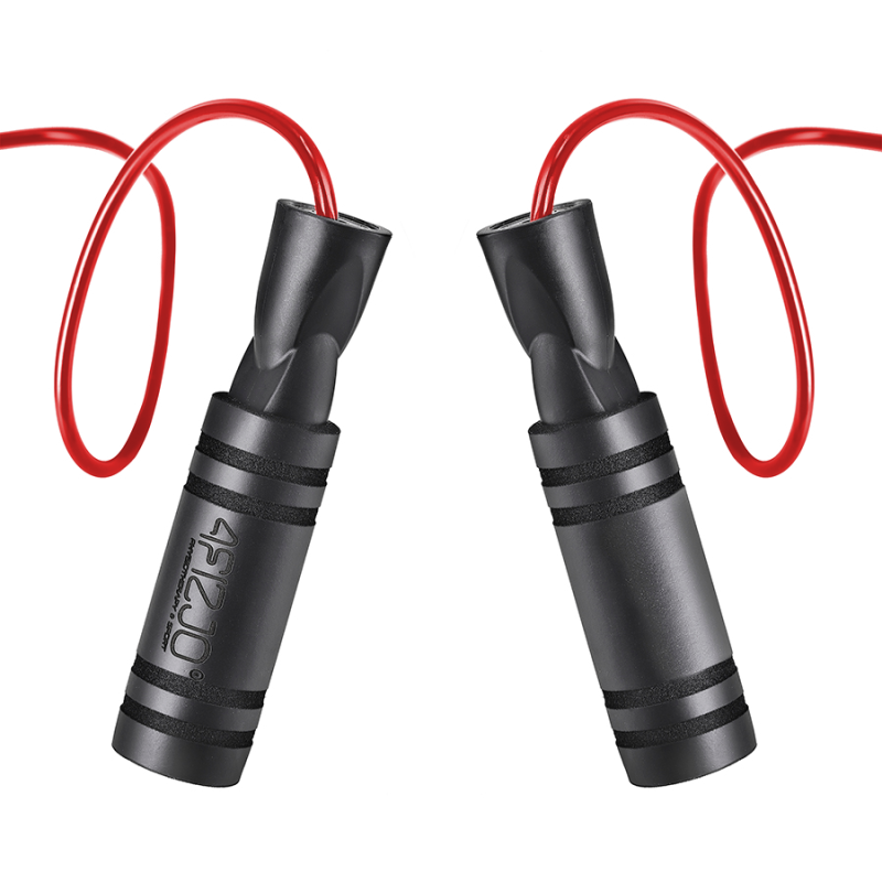 Скакалка з підшипниками 4FIZJO Basic Black/Red (P-5907739313133)