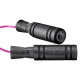 Скакалка з підшипниками 4FIZJO Basic Black/Pink (P-5907739313140)