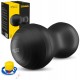 М'яч для фітнесу (арахіс) 4FIZJO Air Ball Peanut 45 x 90 см Anti-Burst Black (P-5907739312938)
