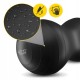 М'яч для фітнесу (арахіс) 4FIZJO Air Ball Peanut 45 x 90 см Anti-Burst Black (P-5907739312938)