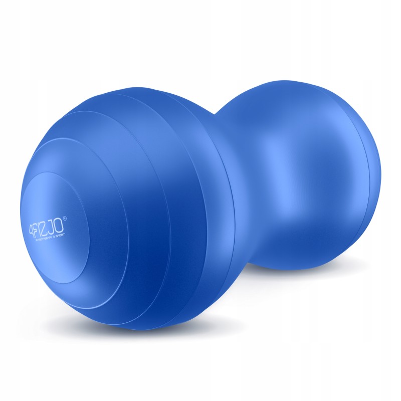 М'яч для фітнесу (арахіс) 4FIZJO Air Ball Peanut 45 x 90 см Anti-Burst Blue (P-5907739312945)