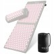 Килимок акупунктурний з валиком 4FIZJO Classic Mat XL Аплікатор Кузнєцова Grey/Pink (P-5907739313294)