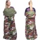 Спальний мішок (спальник) Springos 2 в 1 CS0041 +8 ...+20 °C R Khaki/Green