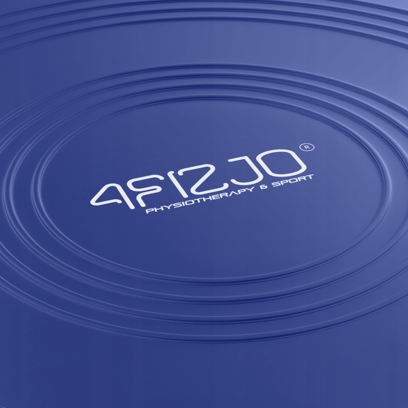 Балансувальна подушка-диск 4FIZJO MED+ 33 см сенсомоторна, масажна Blue (P-5907739312655)