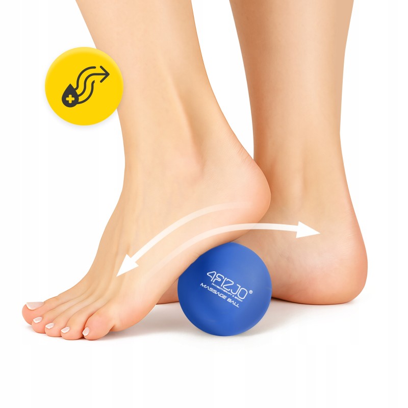 Масажний м'яч 4FIZJO Lacrosse Ball 6.25 см Blue (P-5907739314291)